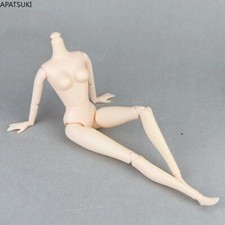 1/6 BJD Doll Accessories Movable Jointed Body fit 11.5" Doll Big Breast Body Toy