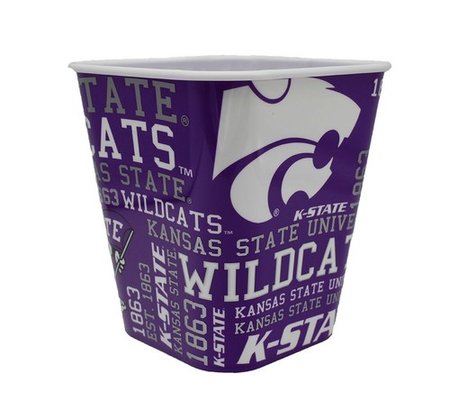 Set di 2 secchielli snack NCAA Team Kansas Wildcats - Foto 3 di 5