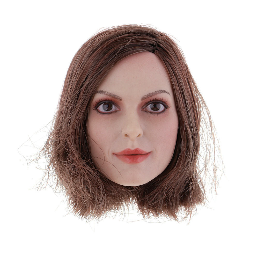 1 6 Scale Asian Female Head Sculpture with Hair for 12'' Phicen Kumik Figure 1 6 Scale Asian Female Head Sculpture with Hair for 12'' Phicen Kumik Figure