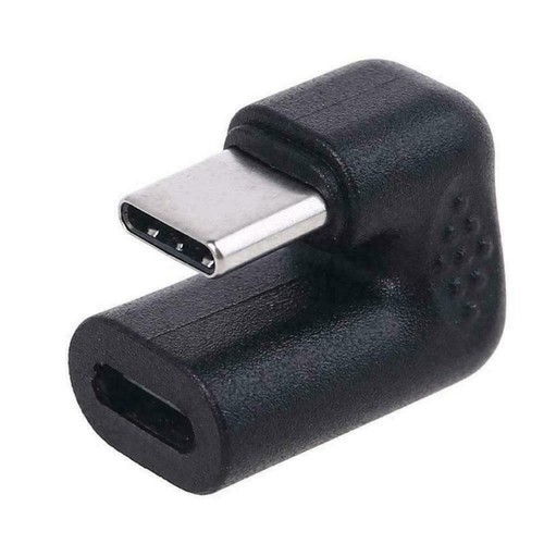 180Degree USB 3.1 Type-C Male to Female Converters Adapter For Cellphone X7D3 - Zdjęcie 6 z 11