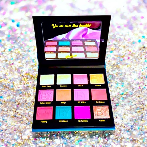 IBY Beauty 12 Shade Eyeshadow Palette POOLSIDE New In Box - Picture 1 of 7