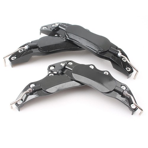 Black 3D Metal Brake Caliper Covers Universal Front & Rear 2 Medium+2 Small - Bild 8 von 11