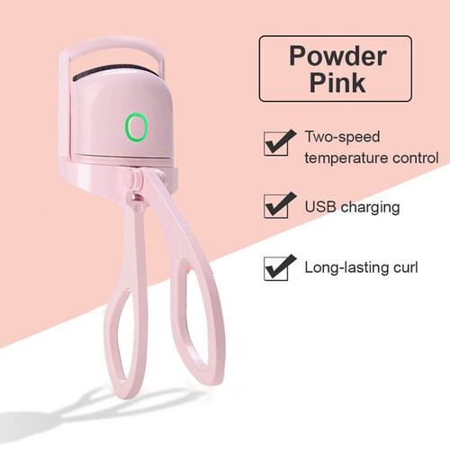 Electric Heated CurliTK Eyelash Tool Eyelash Curler USB Rechargeable 2 Heating - Picture 3 of 18