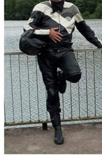 Motorradanzug Schwabenleder Gr.54