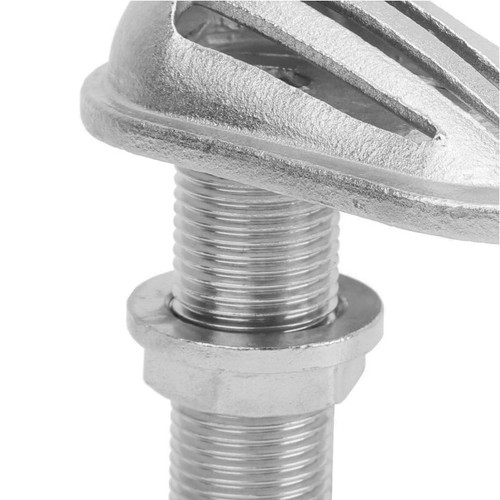 Montaje de manguera de plomería de drenaje de filtro de casco de rosca de acero inoxidable para barco de 1-1/2" - Imagen 6 de 8