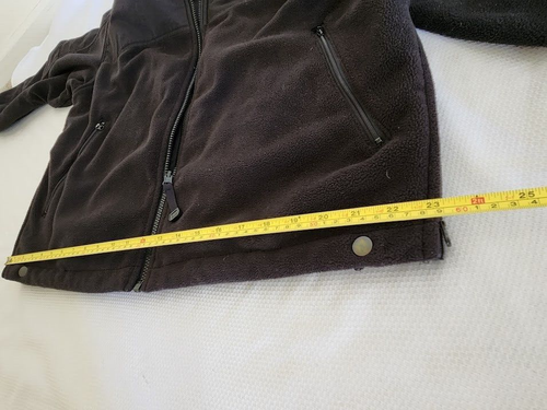 5.11 TACTICAL SERIES Mens Sz Lg WIND STOPPER Soft Shell BLACK FLEECE FULL Zip JA - Picture 19 of 19