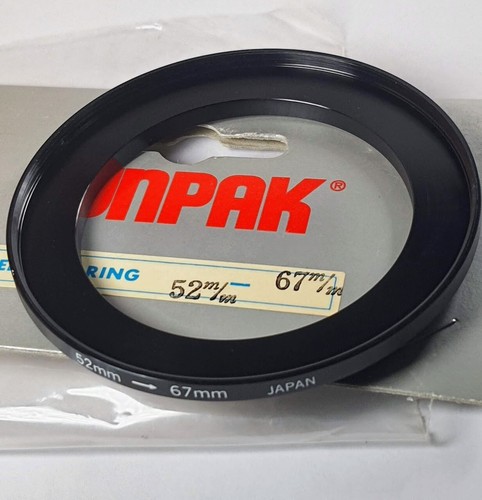 52-67mm Metal Step Up Adapter Ring 52mm Lens to 67mm Filter Converter E52-E67 - Picture 3 of 4