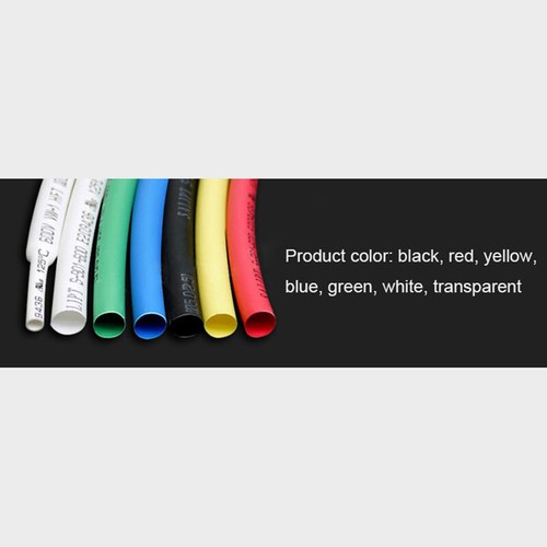 Schrumpfschlauch 2:1 Kabel Schrumpf Schlauch Verschiedene Farben Meterware - Picture 7 of 7
