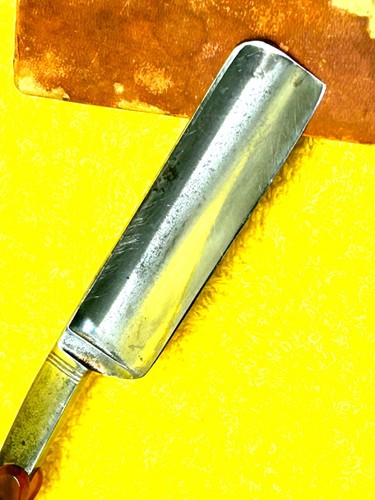 GORGEOUS GENCO GENEVA N.Y. STRAIGHT RAZOR in ORIGINAL FACTORY BOX - GOLD SEAL - Picture 5 of 12