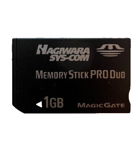 Hagiwara Sys-Com 1GB Memory Stick Pro Duo Magic Gate Memory card - Picture 1 of 1