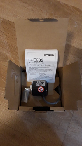 New In Box Omron E6B2-CWZ5B 600P/R Incremental Rotary Encoder 12~24VDC Pre-Wired - Picture 2 of 2