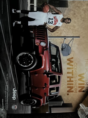 Chris Paul poster Jeep Dealership Promotional Poster USA Basketball 24”x 36” - Picture 2 of 3