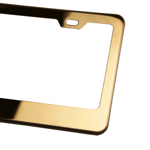 Laser Engraved Chevrolet Chevy Rose Gold License Plate Frame 304 Stainless Steel - Picture 7 of 10