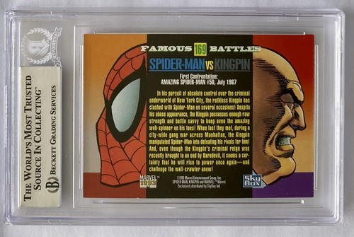 ALEX SAVIUK SIGNED 1993 SKYBOX MARVEL UNIVERSE IV #169 BECKETT AUTHENTIC AUTO - Picture 2 of 2