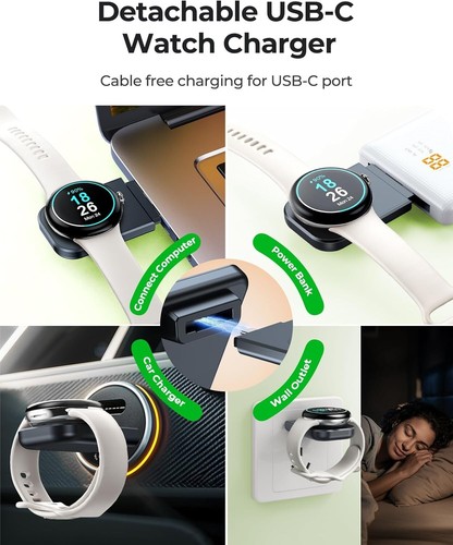 Upgraded Pixel Watch 3/2 Charger,3 in 1 Pixel Charging Station for Google Pix... - Picture 4 of 6