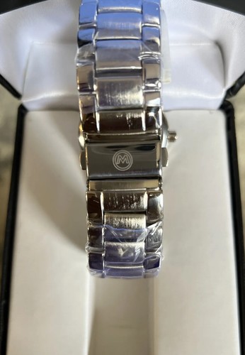 Movado All Stainless T4A4028k Water Resistant Black Quartz Uhr - Bild 4 von 6