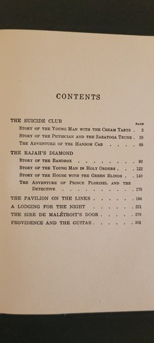 New Arabian Nights von Robert Louis Stevenson 1917 Hardcover - Bild 9 von 9