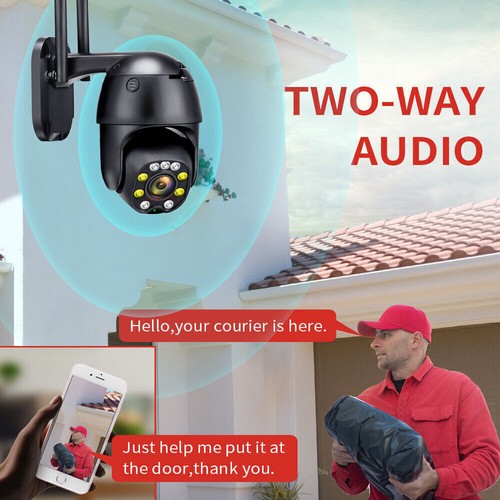 5MP 4G WIFI Security IP Camera 5X Zoom PTZ Outdoor Auto Tracking CCTV 2Way Audio - Picture 9 of 12