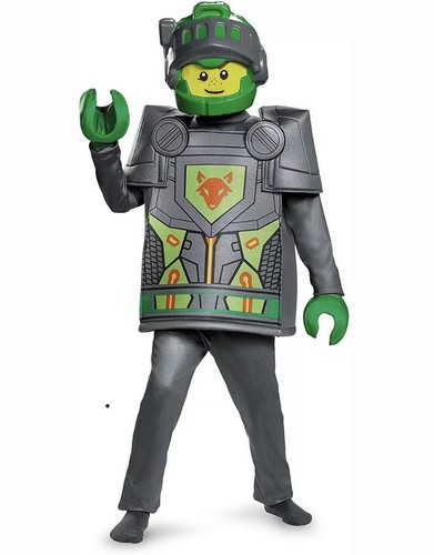 LEGO NEXO KNIGHTS, Disfraz Infantil Deluxe, “Aaron”, Talla Grande (10-12), NUEVO. - Imagen 2 de 11
