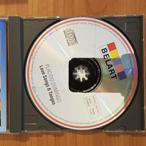 PLACIDO DOMINGO Love Songs & Tangos EX/EX(CD) - Bild 3 von 4