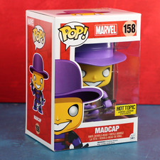 Funko Pop Marvel Madcap 158 Deadpool Hot Topic Exclusive Box Flaw 2016 Protector