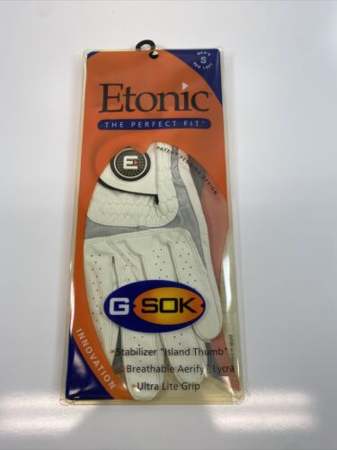 NEW ETONIC ALL WEATHER G SOK GOLF GLOVES MEN’S SMALL REGULAR LEFT HAND  - Picture 1 of 4