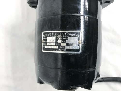 BODINE Electric Company 225PA090 Typ NSI-34 Motor mit Umwälzträger & Mischblatt - Bild 3 von 12