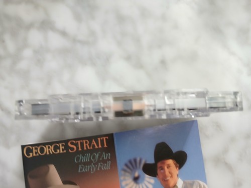George Strait - Chill Of An Early Fall Cassette Tape Tested - Imagen 5 de 7