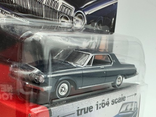 Auto World Vintage Muscle 1963 Dodge Polara, Blue, 1:64, NIB - Picture 4 of 12
