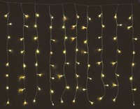 160Er Led Lichtervorhang Warmweiß - Eiszapfen Lichterkette FüR Innen Und AußEn