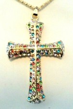 Betsey Johnson Fashion Jewelry MULTI COLOR PASTEL BOW Women/'s Pendant Easter