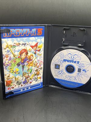 PS2 RPG Maker 5 Sony PlayStation 2 Import JAPAN SLPS-20143 US