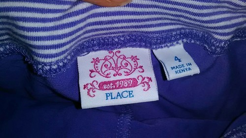 Toddler Girl Legging Pants * Size 4T. 1989 Place Brand * Brand New! Purple - Picture 3 of 7
