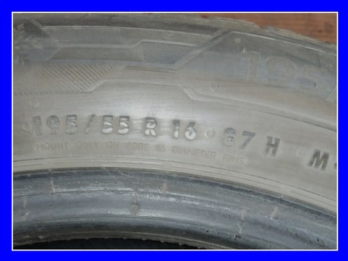 2 pneumatici 4 STAGIONI BARUM Quartaris 195/55 R16 87H DOT 2023 7,94 mm Mito - Foto 5 di 6