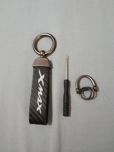 Carbon Motorrad Schlüsselanhänger Keychain für Yamaha XMAX300 XMAX250 X MAX XMAX X-MAX - Bild 7 von 12