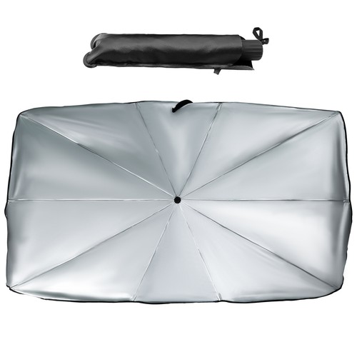 Foldable Car Sun Shade Windshield Front Window Cover Sun Shade Visor UV Umbrella - Picture 2 of 13