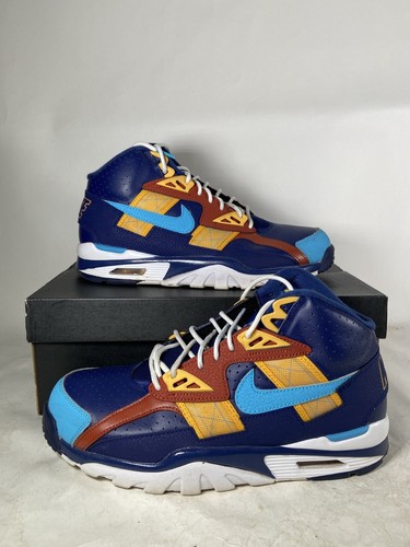 Men's Nike Air Trainer SC High LA Rams NAVY / AQUA