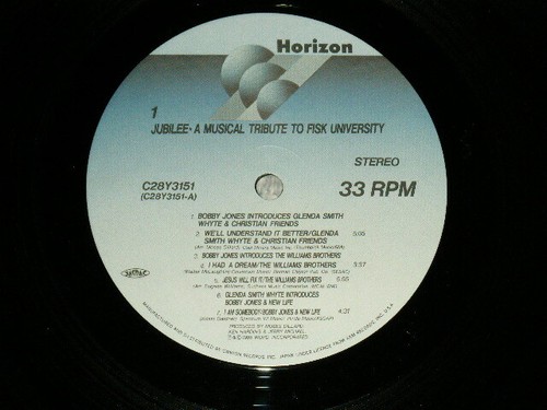 Various Japan 1985 C28Y3151 NM LP JUBILEE A MUSICAL TRIBUTE TO FISK UNIVERSITY - Bild 5 von 6