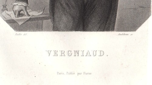 Portrait XIXe Pierre Victurnien Vergniaud Révolution Française Limoges 1847 - Picture 4 of 6