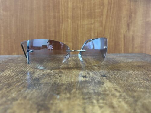 OCCHIALI DA SOLE VINTAGE NOS FENDI SL 7399 HIP HOP SHIELD MADE IN ITALY #886 - Foto 2 di 13