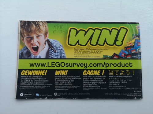 Instrucciones de Lego - 76000 Arctic Batman vs Mr. Freeze Aquaman sobre hielo - Imagen 3 de 3
