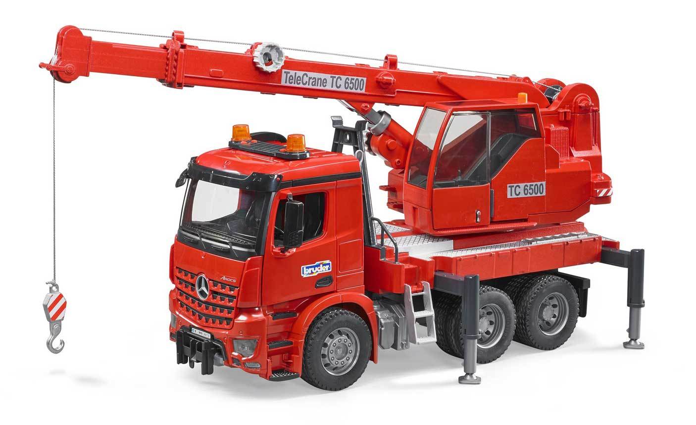 BRUDER 03670 MB Arocs TeleCrane TC 6500 Scala 1 16 ++ Luci & Suoni BRUDER 03670 MB Arocs TeleCrane TC 6500 Scala 1 16 ++ Luci & Suoni