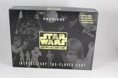 Star Wars Customizable Card Game Premiere Introductory Set 2 Player Game New