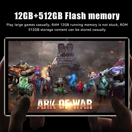 10.1"Tablet PC HD Android 13 6/8/12+128/256/512GB ROM IPS 10 Cores 5G 24+48MP - Picture 6 of 42