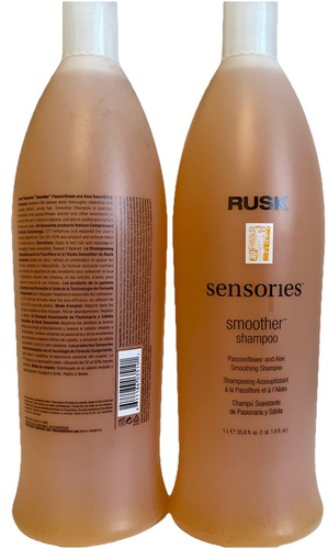 3 RUSK Sensories Smoother Passionflower Aloe Smoothing Shampoo, 33.8 Oz Each - Picture 3 of 3