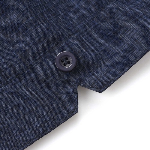 Men Cotton Linen Shirts Summer Loose Buttons Short Sleeve Casual T Shirt Tops - Picture 12 of 28