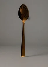 Lenox Colebrook Cognac 18/10 Spoon, Sleek Design, Unique Color, Pristine Conditn