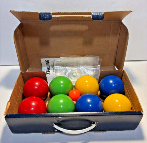 Vintage Spalding Classic Boccia Set - Made in Italy - Bild 2 von 5