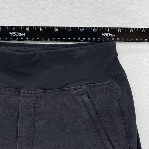 Athleta Trekkie North Shorts Women's 8 Pull On Black Stretch Hiking Travel Camp - 第 7/11 張圖片