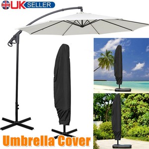 Parasol Cantilever Banana Umbrella Covers Waterproof Outdoor Garden Patio Uk Ebay